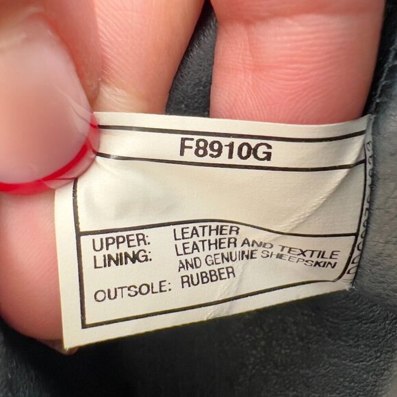 UGG Australia Rosabella Platform Black Suede Tall Wooden Heel Boots 9 - Picture 9 of 11